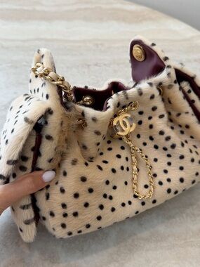 Chanel 25 mini handbag pony hair
